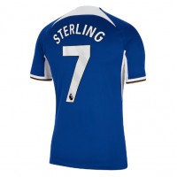 Chelsea Raheem Sterling #7 Domáci futbalový dres 2023-24 Krátky Rukáv